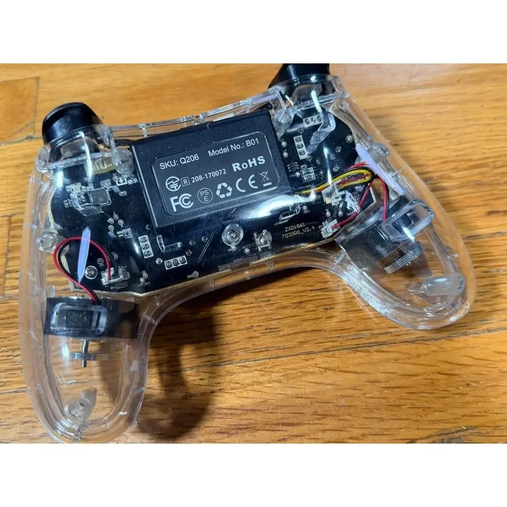 BEBONCOOL Q206 B01 Transparent RGB Wireless Controller for Nintendo Switch – Box